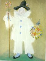 Portrait of Paulo as Pierrot